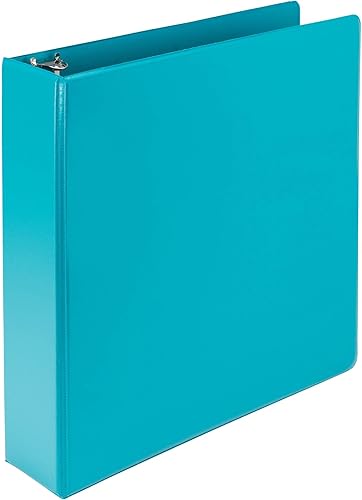 Miniatura 17 de Samsill Anillo redondo duradero de 3 pulgadas a base de plantas, fabricado en EE. UU., carpeta de visualización, ecológico, certificado de base