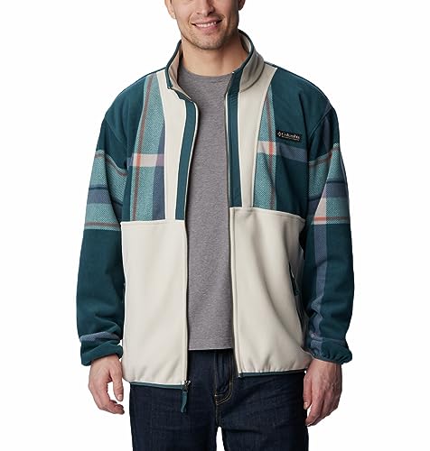 Image of Columbia Men Backbowl Remastered Fleece Hiking and Trekking Pullover