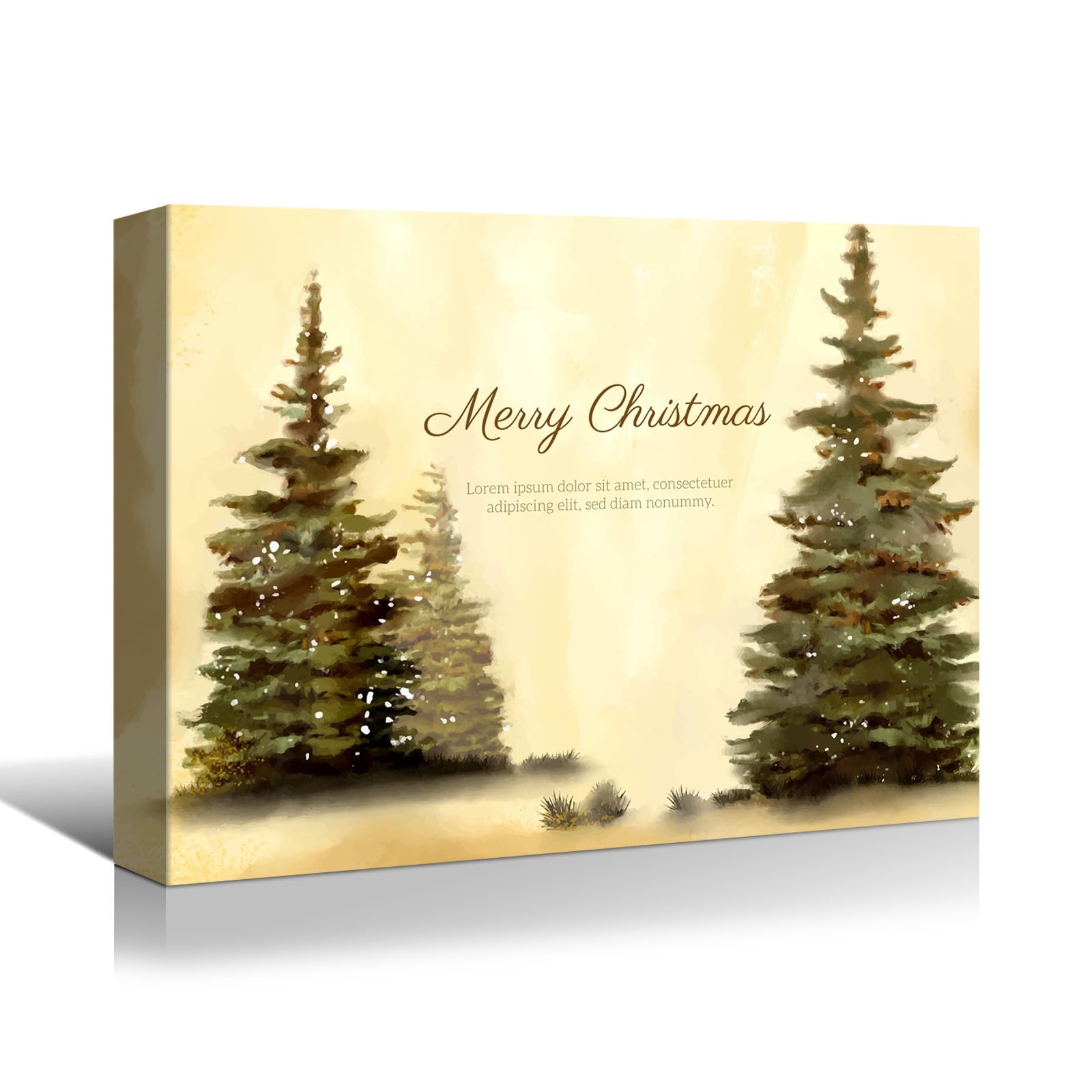 Christmas 1 Canvas Wall Arts/christmas Wall Decors