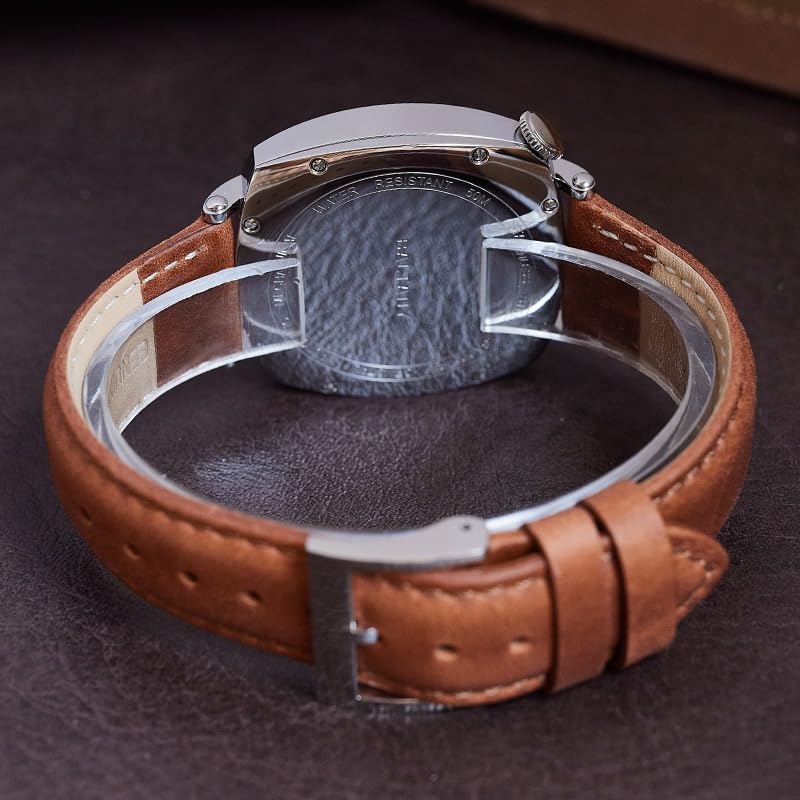 Baltany 1921 Sub-Second Homage Watch Seagull ST1701 stal nierdzewna kolor łososiowy kwadratowy futerał męski zegarek na rękę