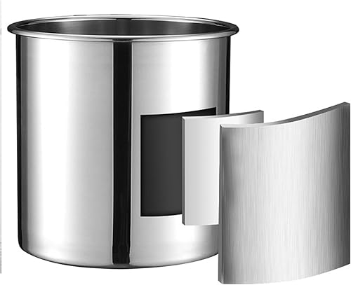 Miniatura 6 de Omosiroi Hervidor de sopa de 10L, 400 W 110 VPP Shell Calentador de sopa eléctrico comercial Negro Encimera de alimentos Hervidor calentador