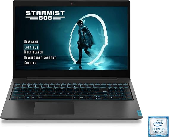 Lenovo Ideapad L340 Gaming Laptop, 15.6 Inch FHD (1920 X 1080) IPS Display, Intel Core i5-9300H Processor, 8GB DDR4 RAM, 512GB Nvme SSD, NVIDIA GeForce GTX 1650, Windows 10, 81LK00HDUS, Black