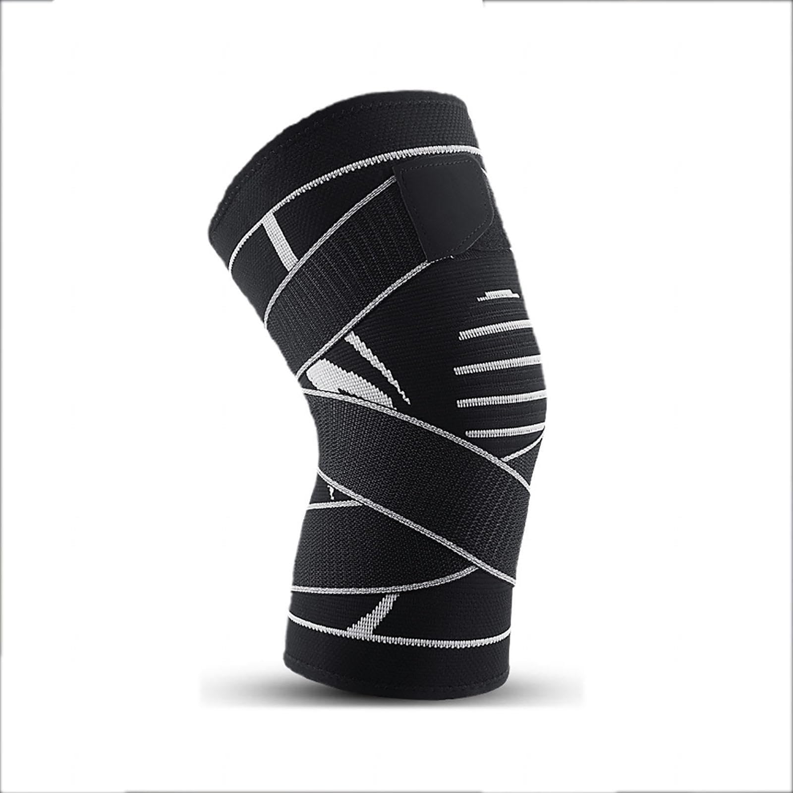 Confezione da 2 Ginocchiere da Pallavolo, Ginocchiere Sportive per Dolore al Ginocchio Donne e Uomini, Manicotto di Compressione Ginocchiera, per Danza Rugby Ciclismo Sci Skate,XL