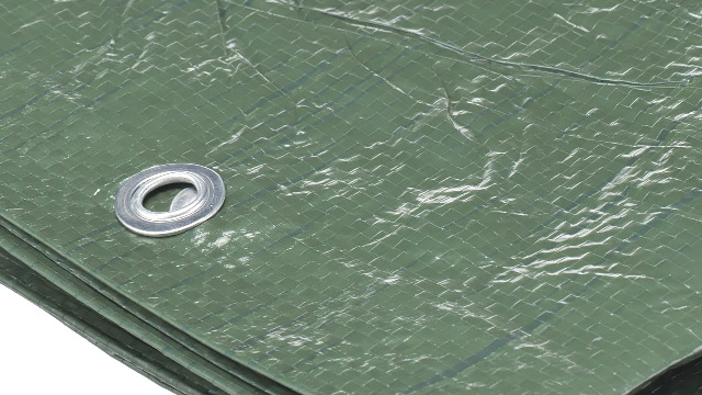 Telone Occhiellato Kippen 2x3 Metri - Impermeabile Bicolore Verde/Blu - Foto 4