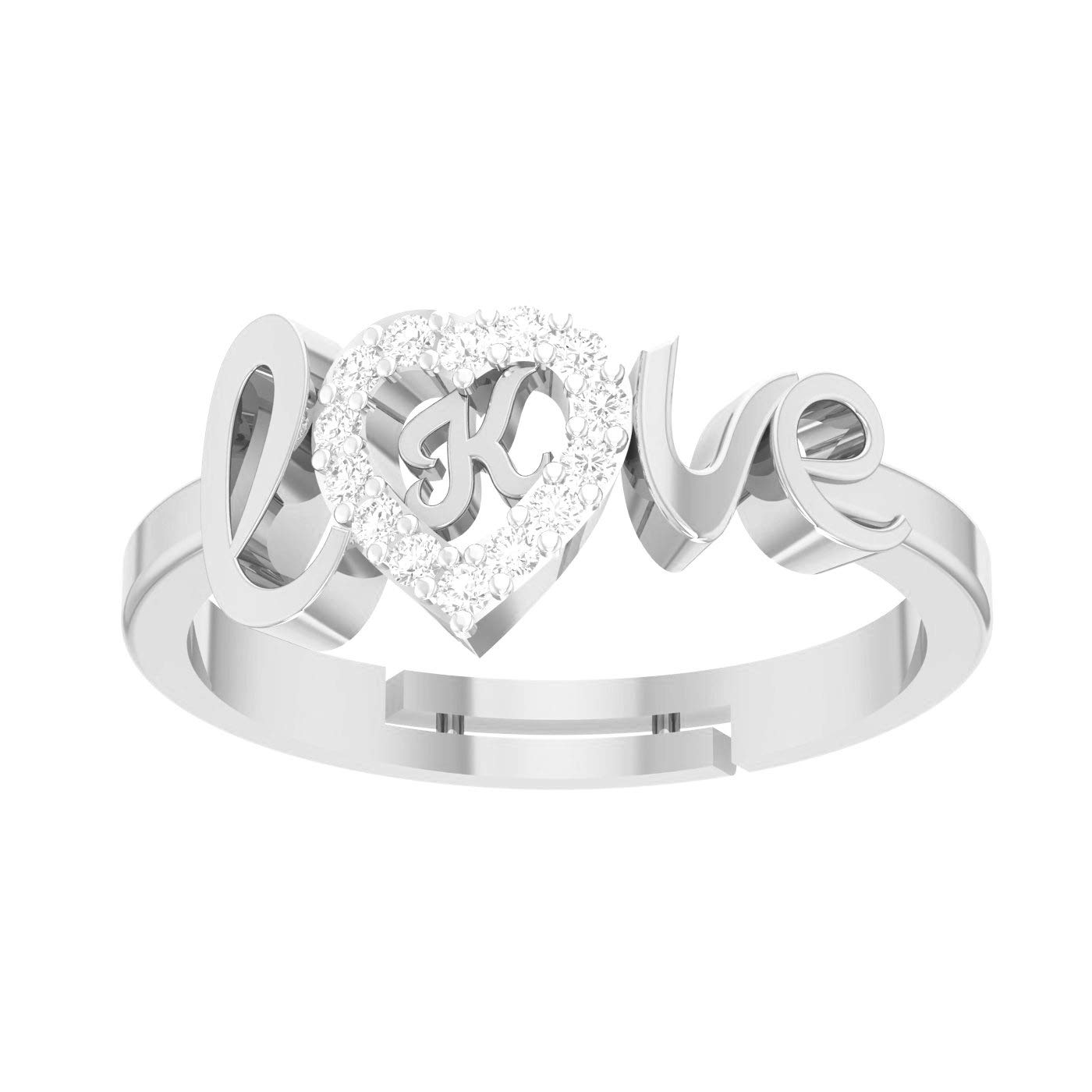 See full amazon price history chart for Kanak Jewels Silver Plated Brass American Diamond Letter K Adjustable Valentine Heart Ring for Women Kanak Jewels Silver Plated Brass American Diamond Letter K Adjustable Valentine Heart Ring for Women (B08RNZT3NR) Amazon Price History, Amazon Price Tracker