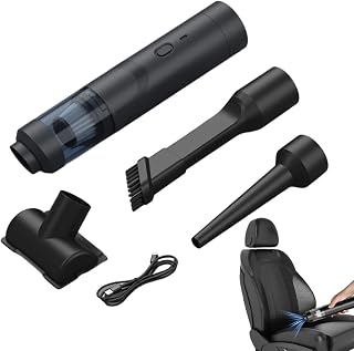 Car Vacuum - Cordless Handheld Vacuum | 19000pa Suction Power Portable Cars | Powerful 19000PA Wireless 200W Air Blower Hair Removal Cleaning For Pet Mat And Car Floor
