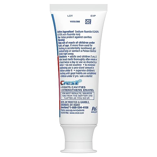 Image of Crest Kid's Cavity Protection Fluoride Toothpaste, Strawberry Rush, 4.2 Ounce (Pack of 3)