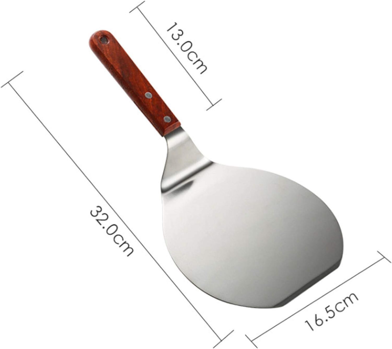 Pizza Shovel Stainless Steel Pizza Shovel Peel Cake Holder Cutter Pizza Tray Plate Shifter Devider Food Serving Baking Tool Bakeware