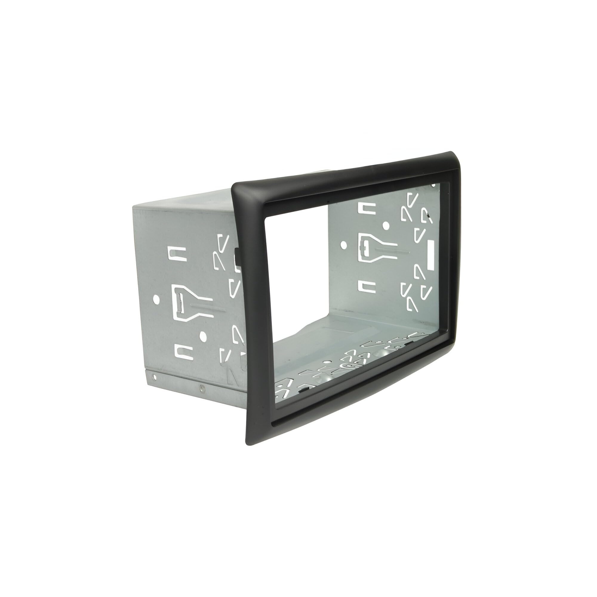Sound-way Kit Montaje Autoradio, Marco Radio 2 DIN con Carcasa, Adaptador Antena, Llaves de Desmontaje compatible con Renault Megane 2005-2007
