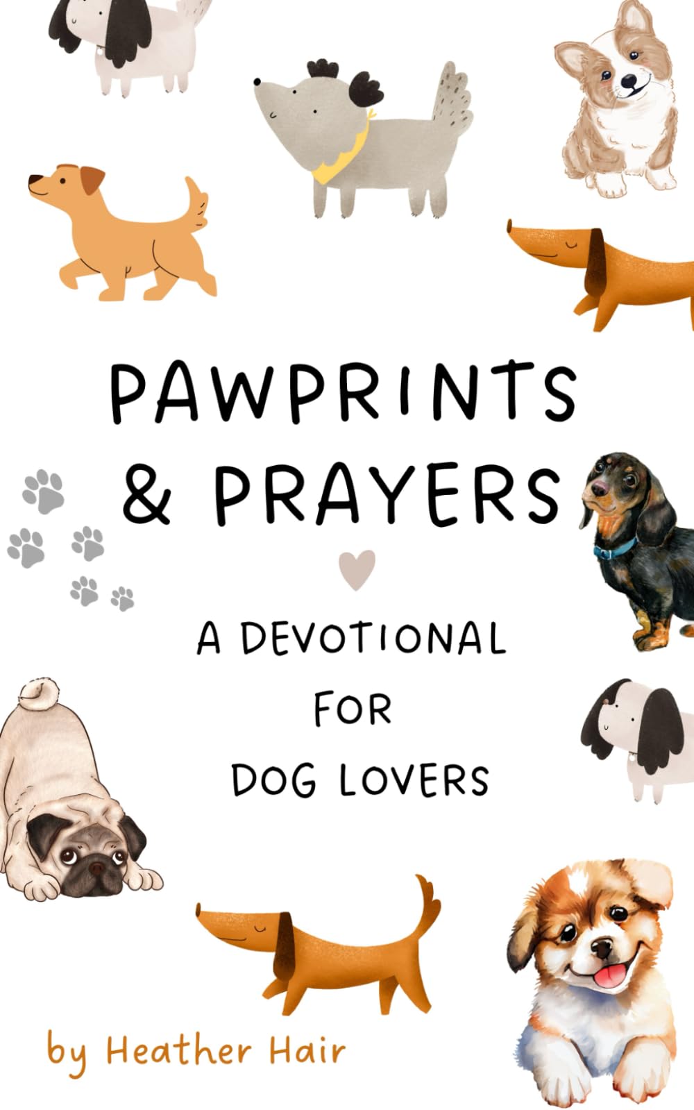 Pawprints & Prayers: A Devotional for Dog Lovers (Pet Prayers & Devotionals)