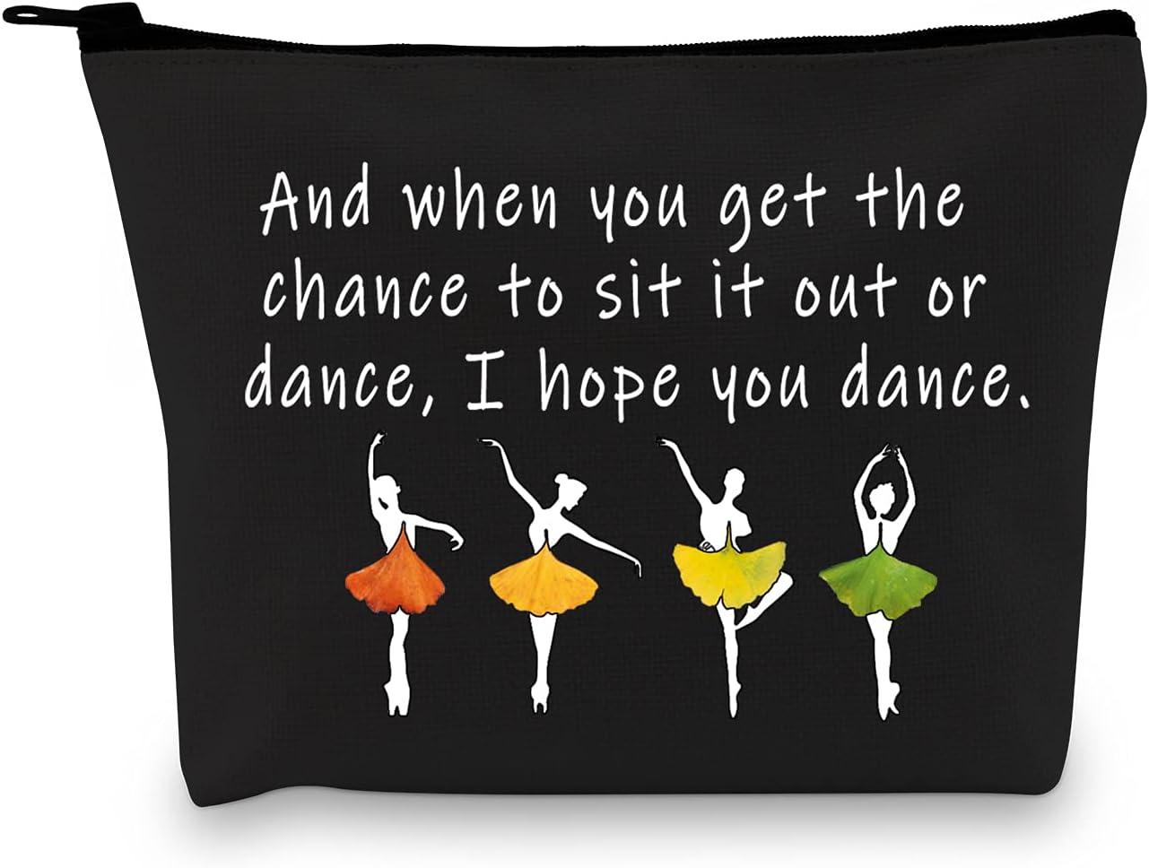 G2TUP Ballet Girl Make Up Cosmetic Bag Dancer Gifts for