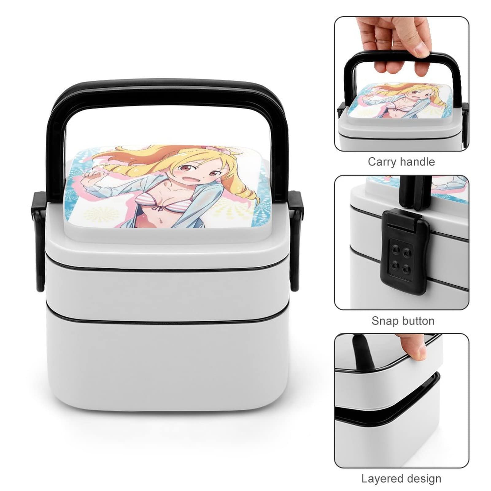 Amazon | エロマンガ先生山田エルフ 弁当箱 二段 おべんとう箱