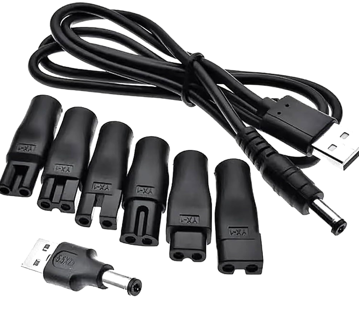 7 Stück Netzkabel Kompatibel mit verschiedenen Arten elektrischen Rasierer-Ladegeräte Pflegegeräten
| 5V Ersatz Ladeger