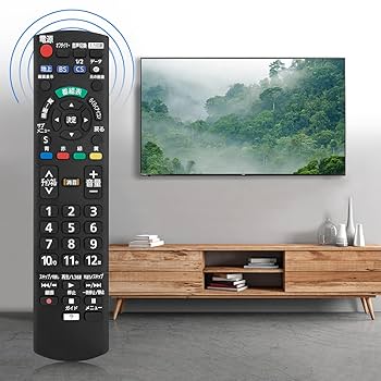 【液晶テレビ　Panasonic】2017年製　TH-32E300　リモコン付き VIERA 【純正品】N2QAYB001091 Panasonic テレビ用純正リモコン