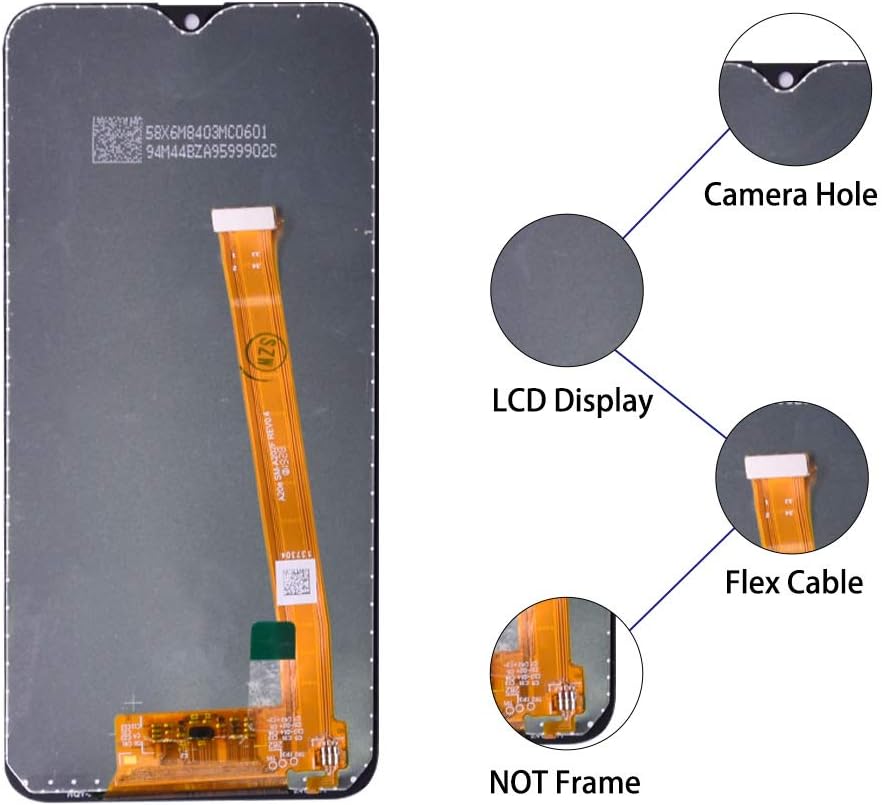 Exclusive Discount 60% Price XR MARKET Compatible Samsung Galaxy A20e Screen Replacement, LCD Display Touch Digitizer Screen Assembly Part for SM-A202F/DS with Tools, Screen Protector (Black NO Frame)