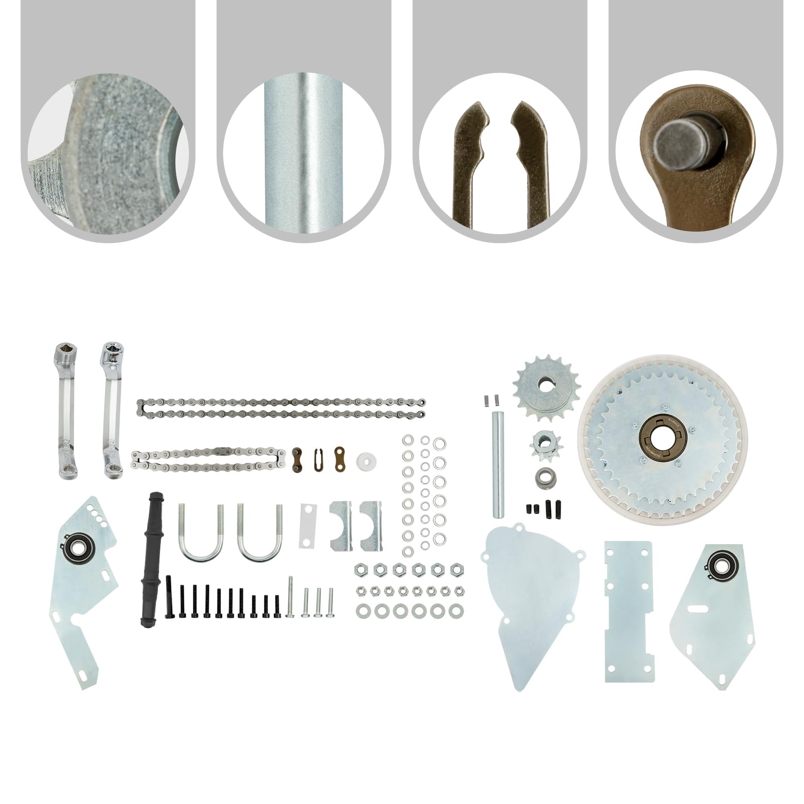 Chain Bicycle Shifter Parts Shifter Kit Motorized Bike Jackshaft Kit