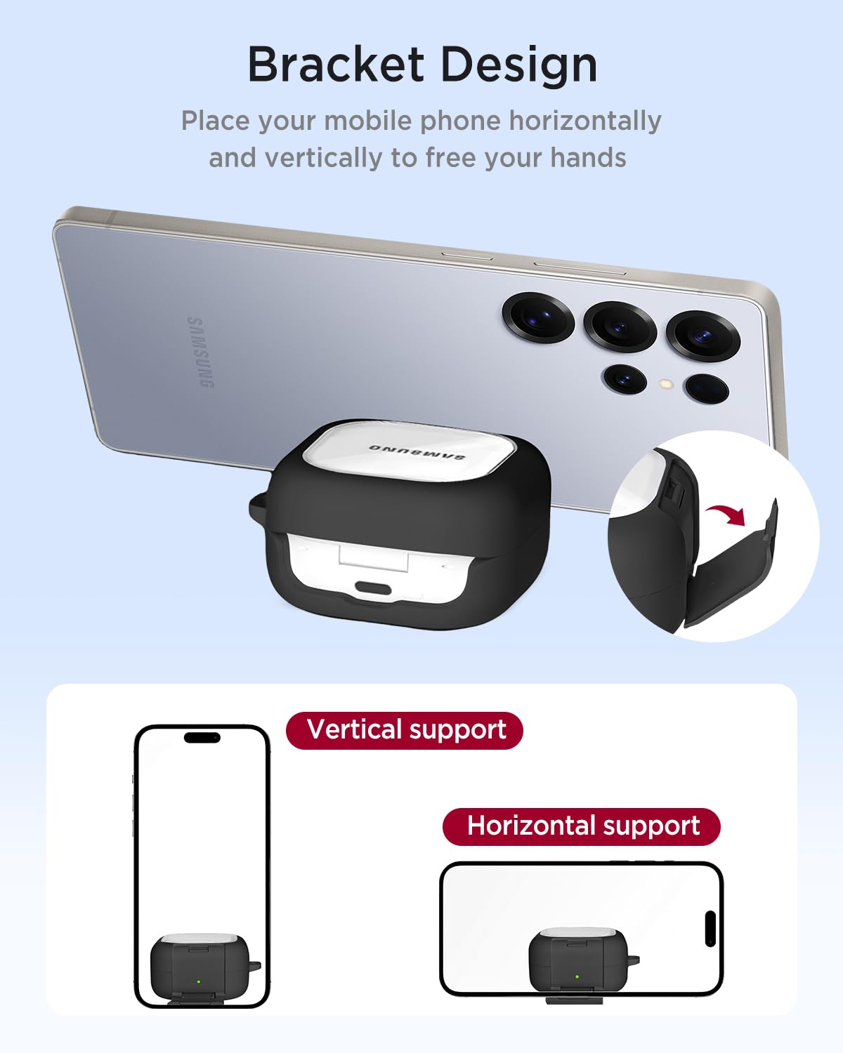 Amazon | Miimall Galaxy Buds 4 Pro/Buds 4ケース カバー TPU素材