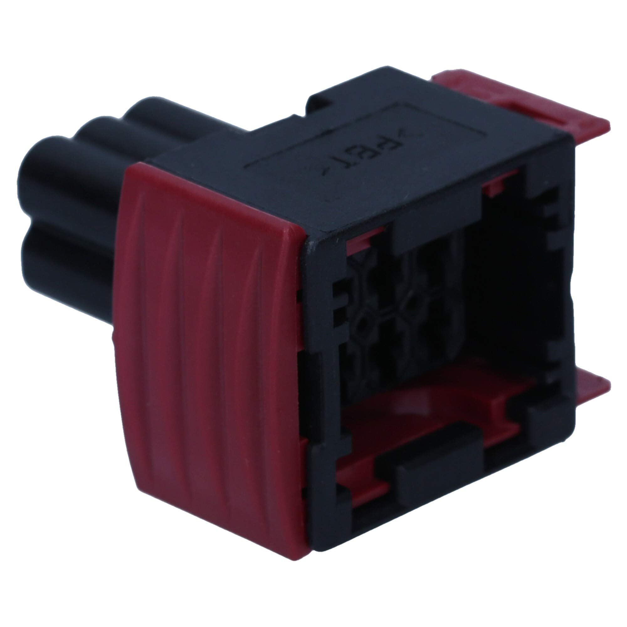 AMP 5x JPT Buchsengehäuse 6-polig - Junior Power Timer Steckergehäuse | Passendes Flachsteckgehäuse für KFZ & Sonderfahrzeuge, 0,5-2,5mm², Schutzklasse IP54, belastbar bis 24V und 20A