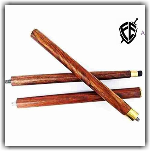 Miniatura 5 de Bastón de madera vintage de diseño antiguo con mango de cabeza de león de latón marrón hecho a mano