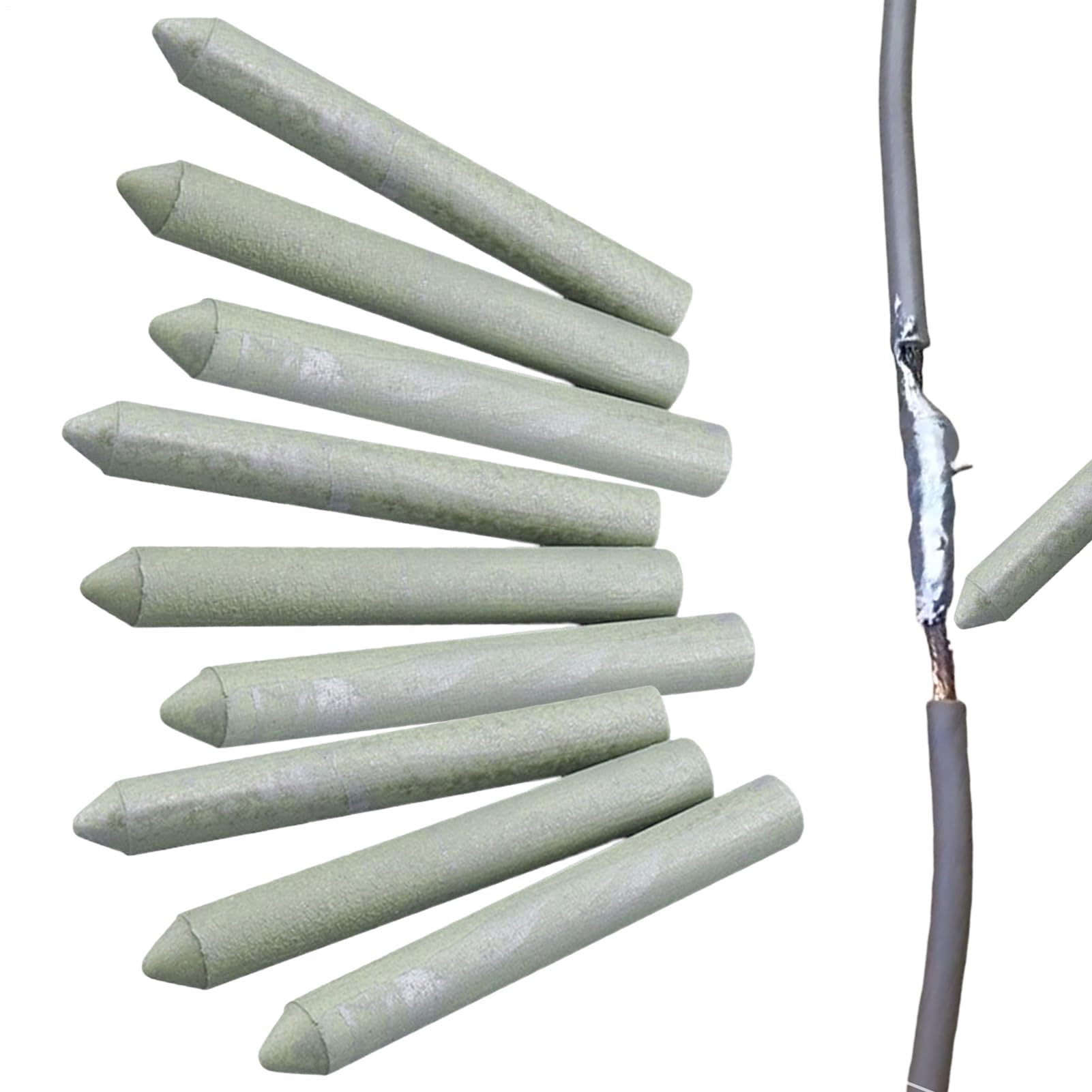 Muiltvoe Welding Rods - Welding Supplies | Low Temp Soldering Rods - for Beginners Home Farm Ranch Workshop Technicians Automotive Gate Repairers Wiring Projects Instruments
