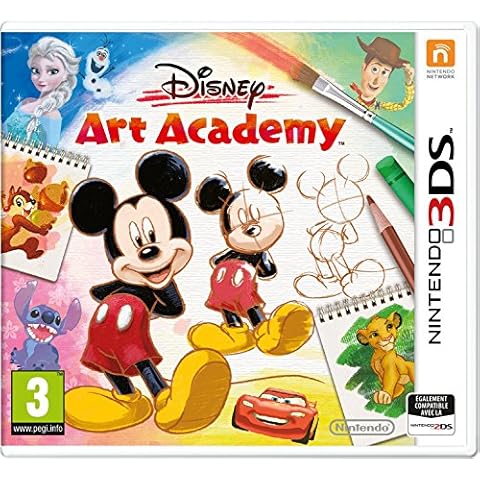 Disney Art Academy Nintendo 3DS Cover
