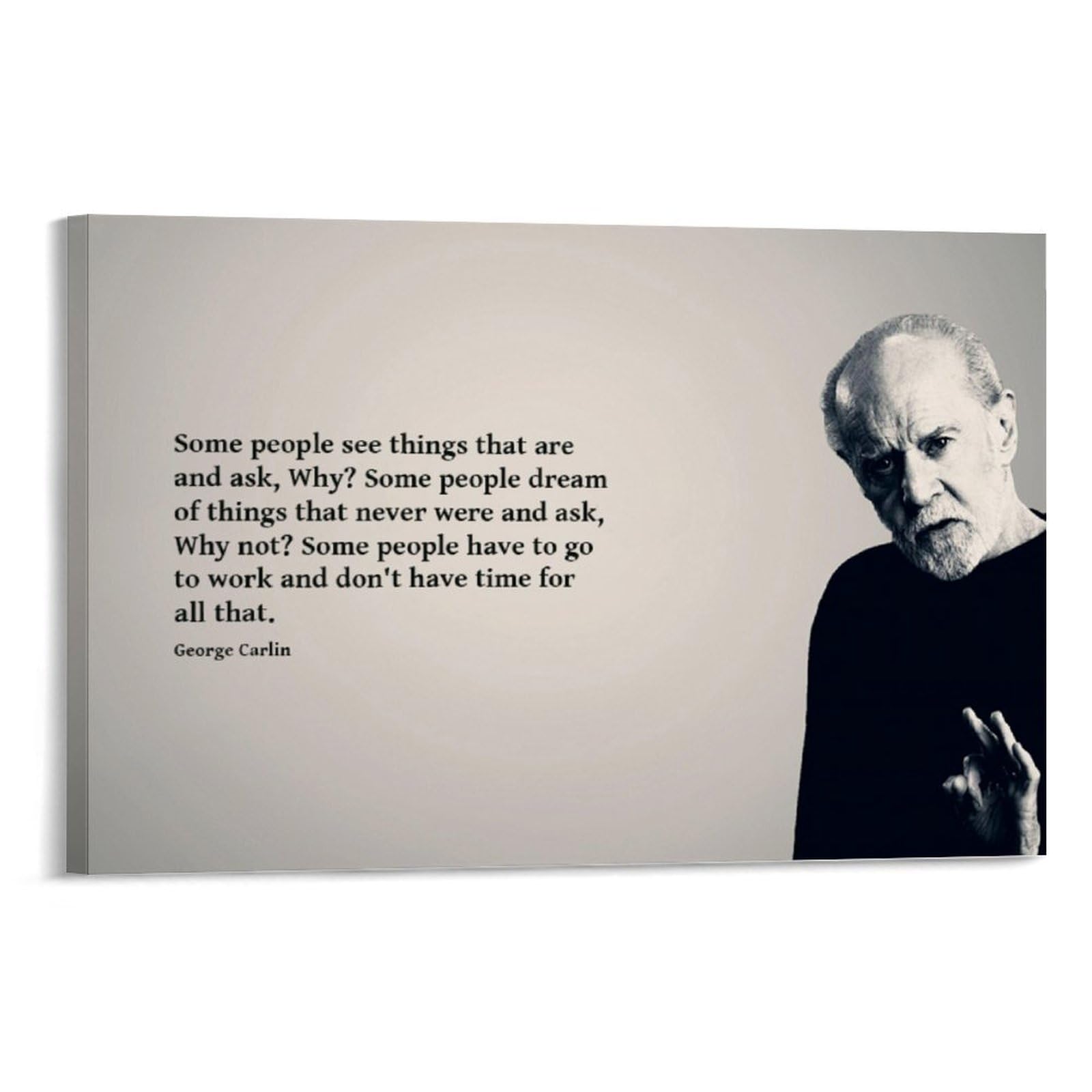 George Carlin Jokes Poster For Sale Mit 