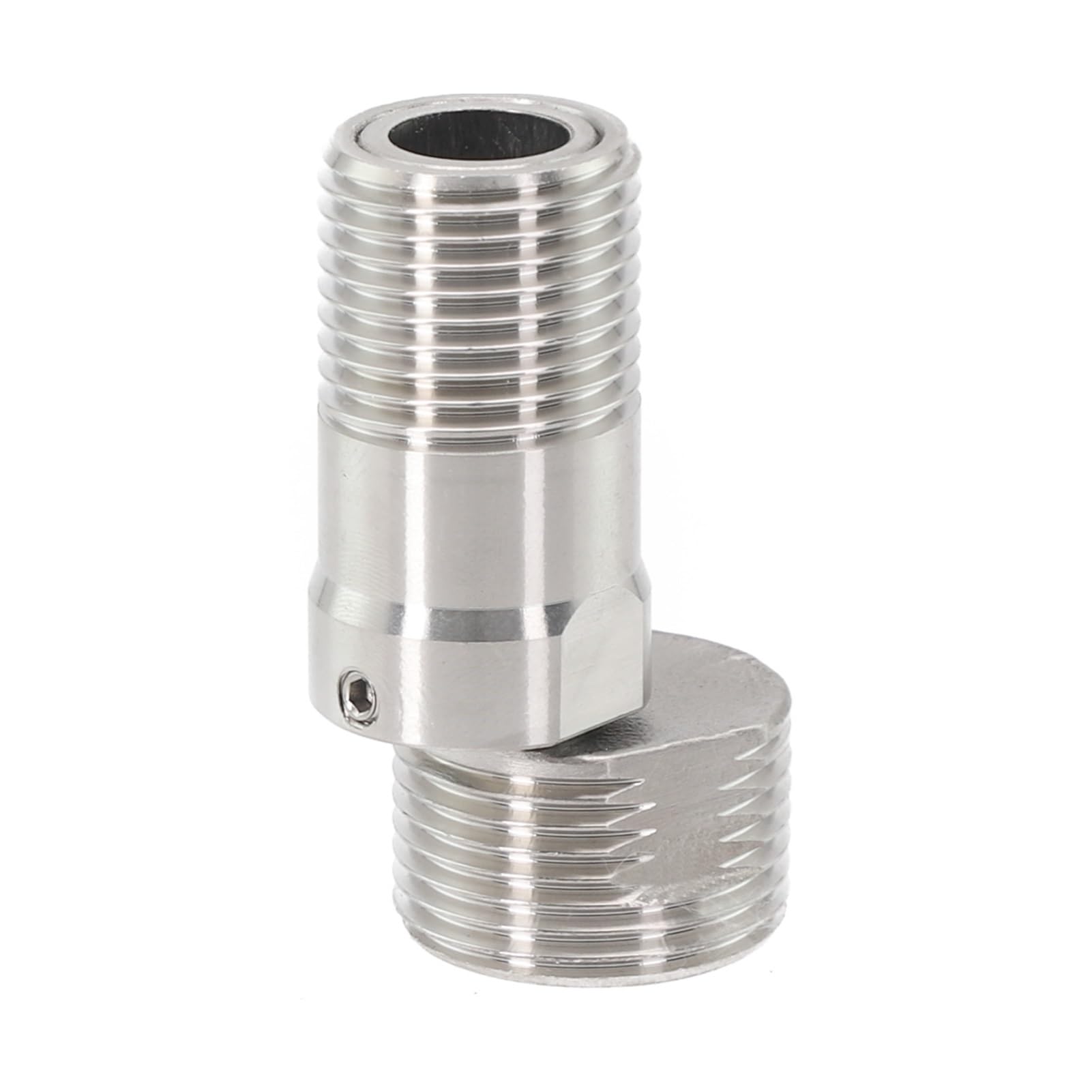 ZYCHSJXA 360Degree Adjustable Faucet Angled Curved Foot Eccentric Screw Corner TapAdapter Shower Extension Telescopic Feet(Long Style)