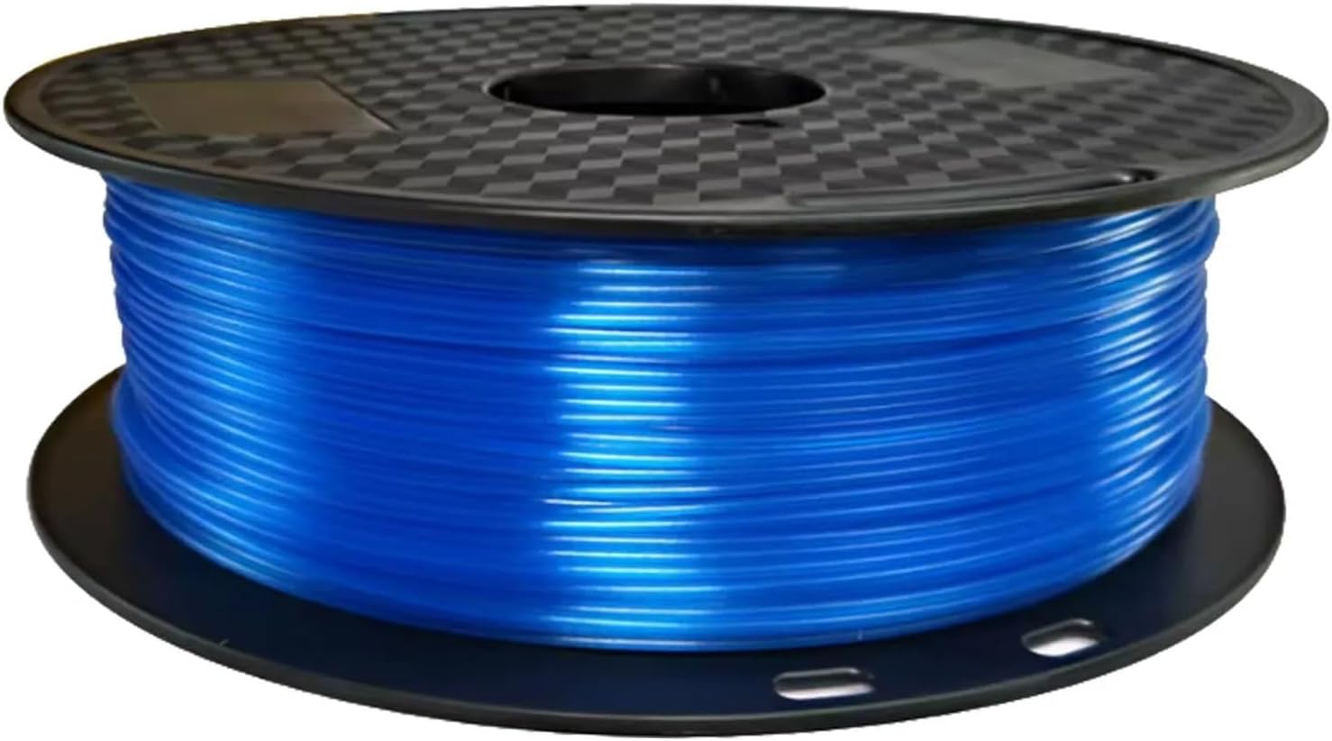 PETG 3D Printer Filament 1.75mm 1KG (2.2LBS) – Transparent Blue, Upgrade Stronger Toughness Printing Consumable