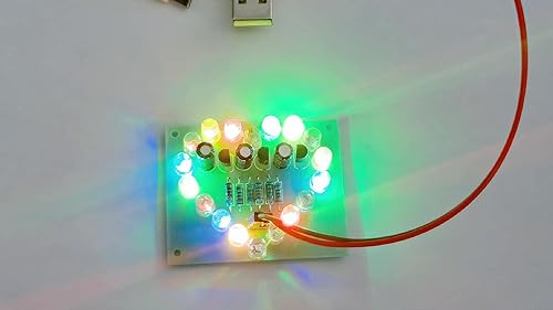 Miniatura 2 de Kit de práctica de soldadura Aprender a Soldar Kits DIY Proyecto de soldadura electrónica Junta de aprendizaje