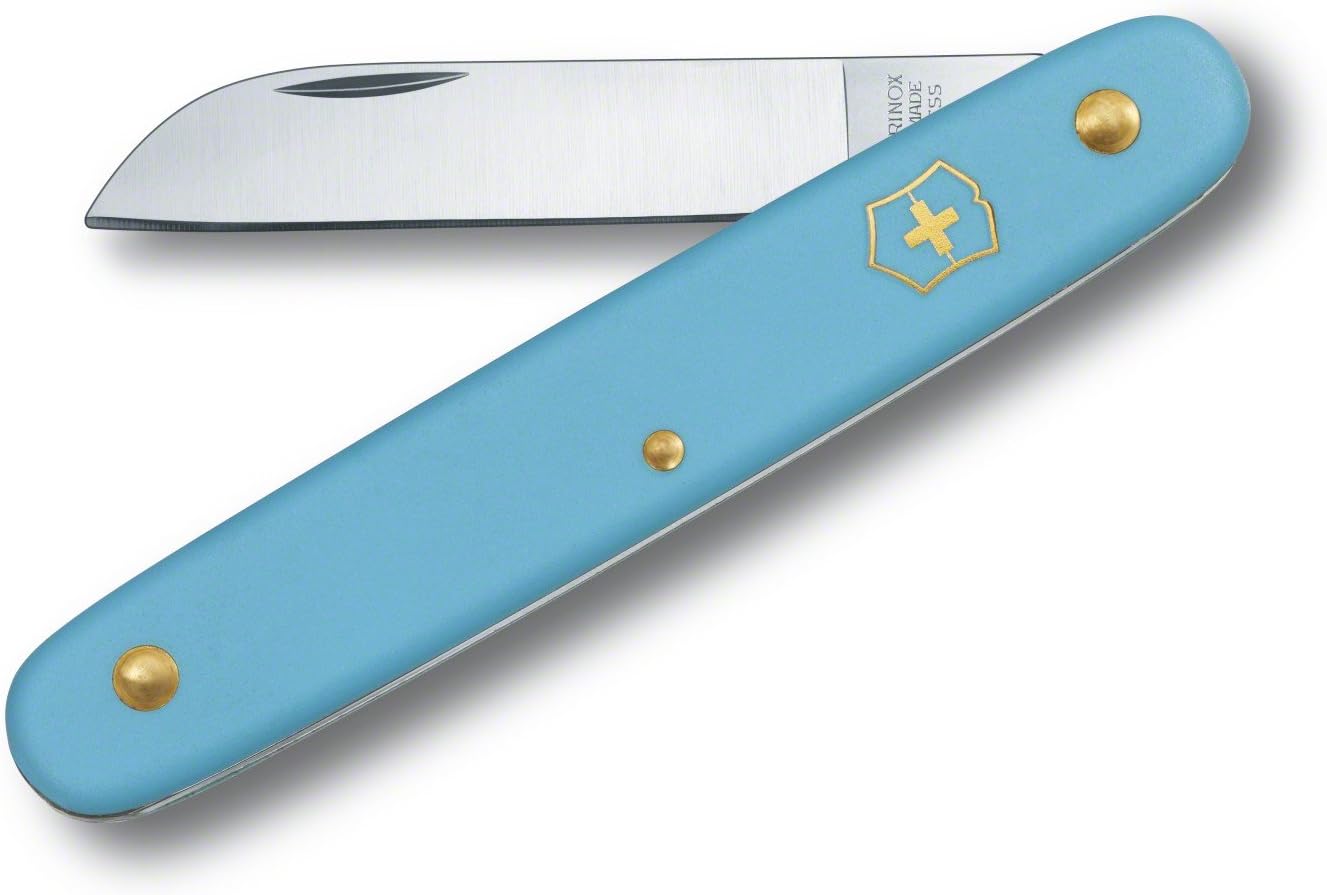 Victorinox Floral Utility Knife Color: Light Blue