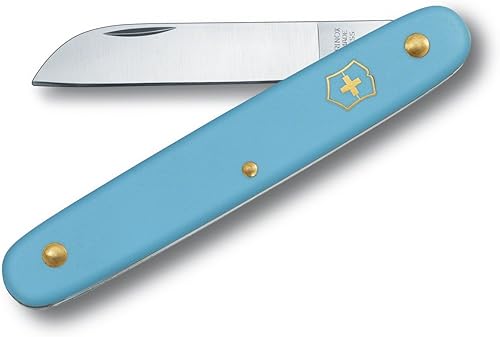 Victorinox - Cuchillo de utilidad floral, color azul claro