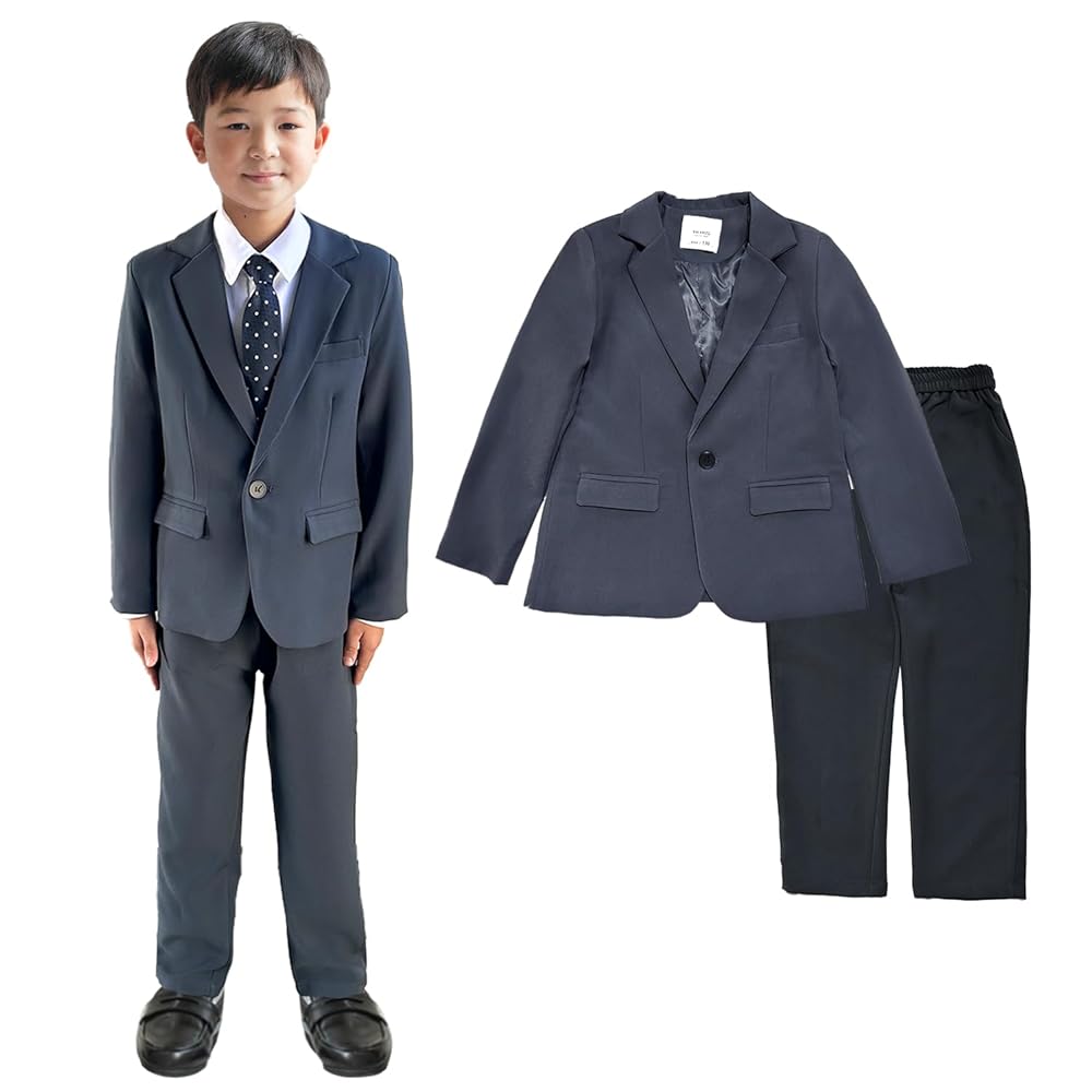 Amazon | [LINXAS] スーツ 男の子 上下 セット キッズ