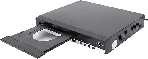 Reproductor de DVD multimedia, reproductor de CD de DVD digital 1080P para TV, con cable HDMIsalida coaxialcable AVControl remotoentrada USBMIC para