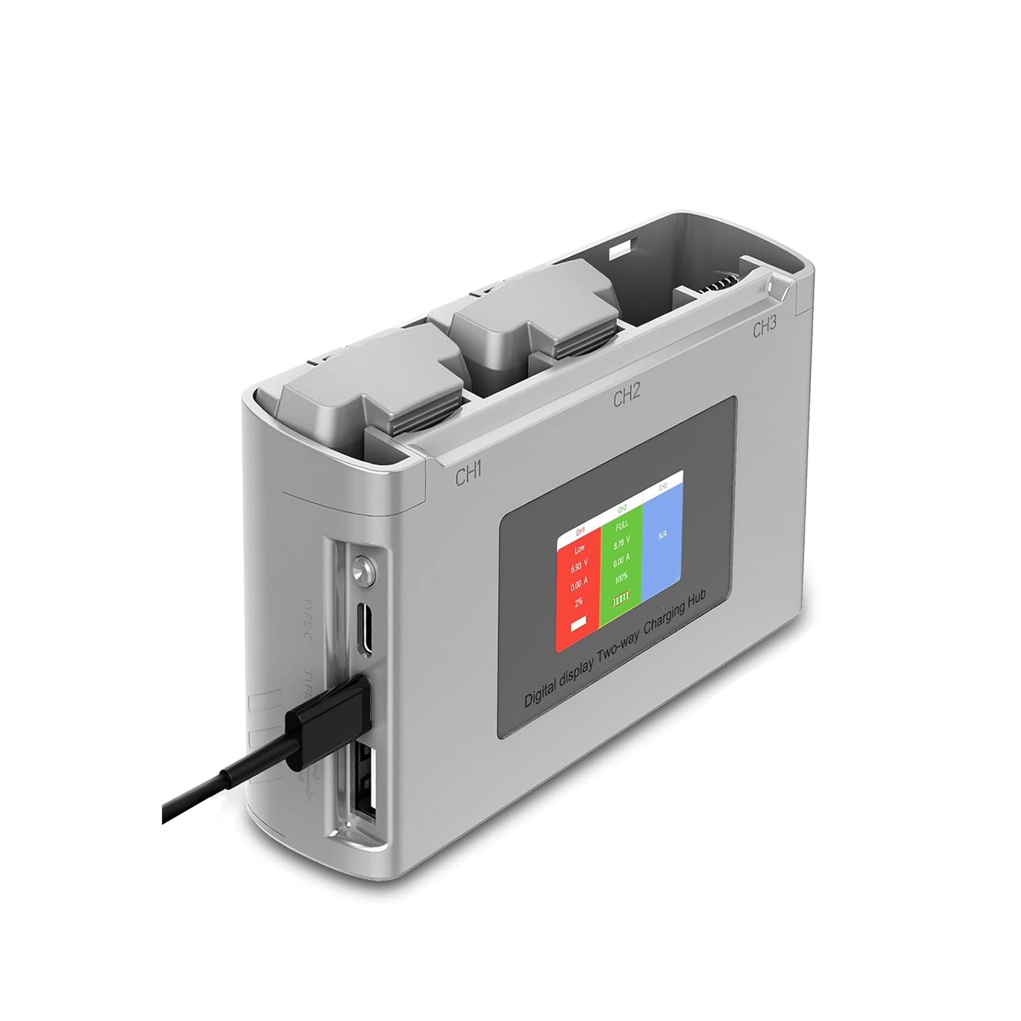 3-Way Battery Charging Hub for Mini 2 drone battery โ Compatible with Mini 2 SE, 2 & 4K (Batteries Not Included)