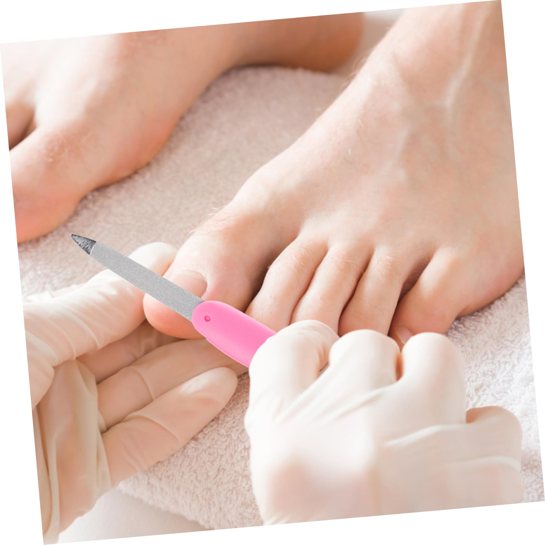 Beavorty 30 Pz lima per unghie pieghevole mini strumenti ordinare lime per unghie lime unghie strisce per lucidare le unghie lima per unghie sfusa manicure attrezzo impostare Metallo AbS