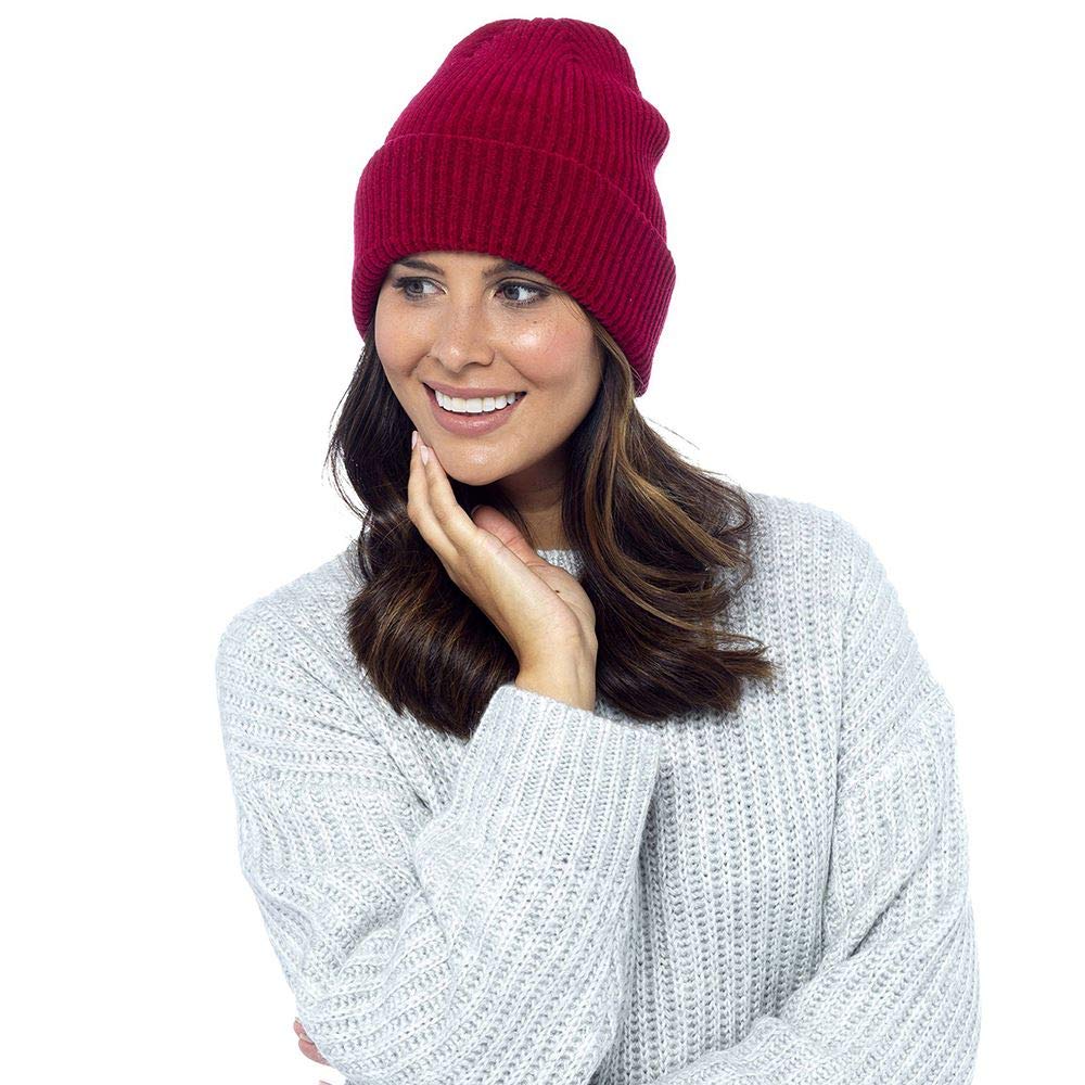 Undercover Ladies Heatguard Thinsulate Chenille Knitted Beanie GL528 Red