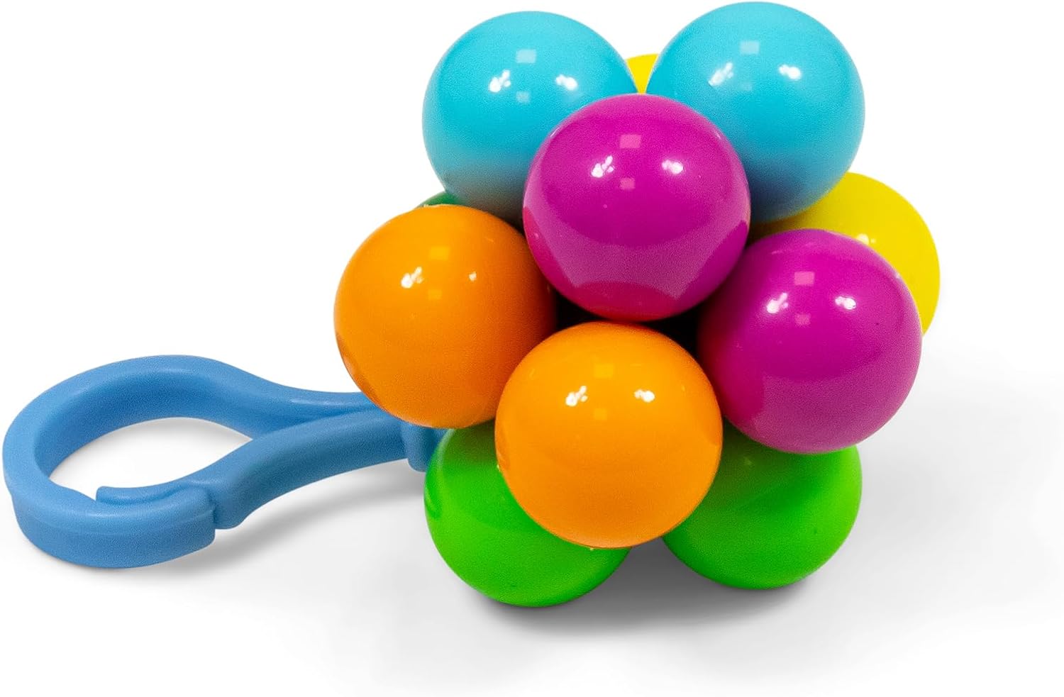 Key ring with atomic ball