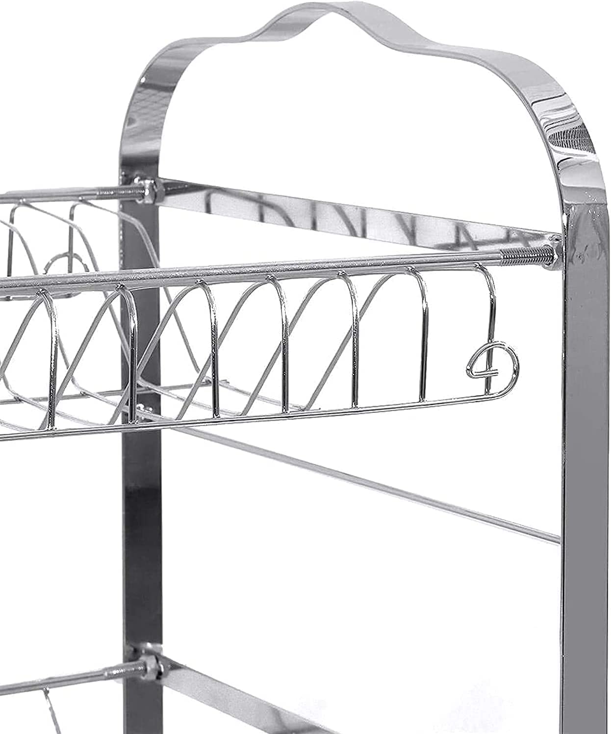 Escurreplatos Escurridor Platos Escurridor De Platos Sobre Fregadero, Escurridor De Estante, Escurridor De Soporte De Cocina De Acero Inoxidable Para Encimera De Cocina Escurridor de Platos Escurre Pl