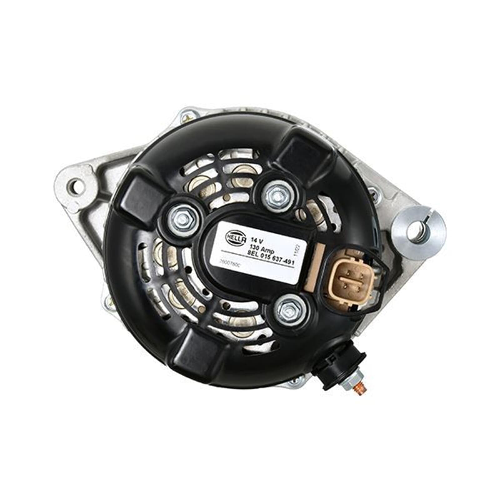 HELLA 8EL 015 637-491 Alternador - 14V - 130A