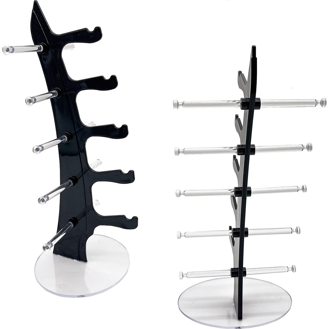 Supporto per occhiali Portaocchiali Espositore Da Sole Per Occhiali a 5 Strati Sole Sunglasses Display per la Conservazione e la Presentazione, per casa, ufficio, scrivania, idea regalo