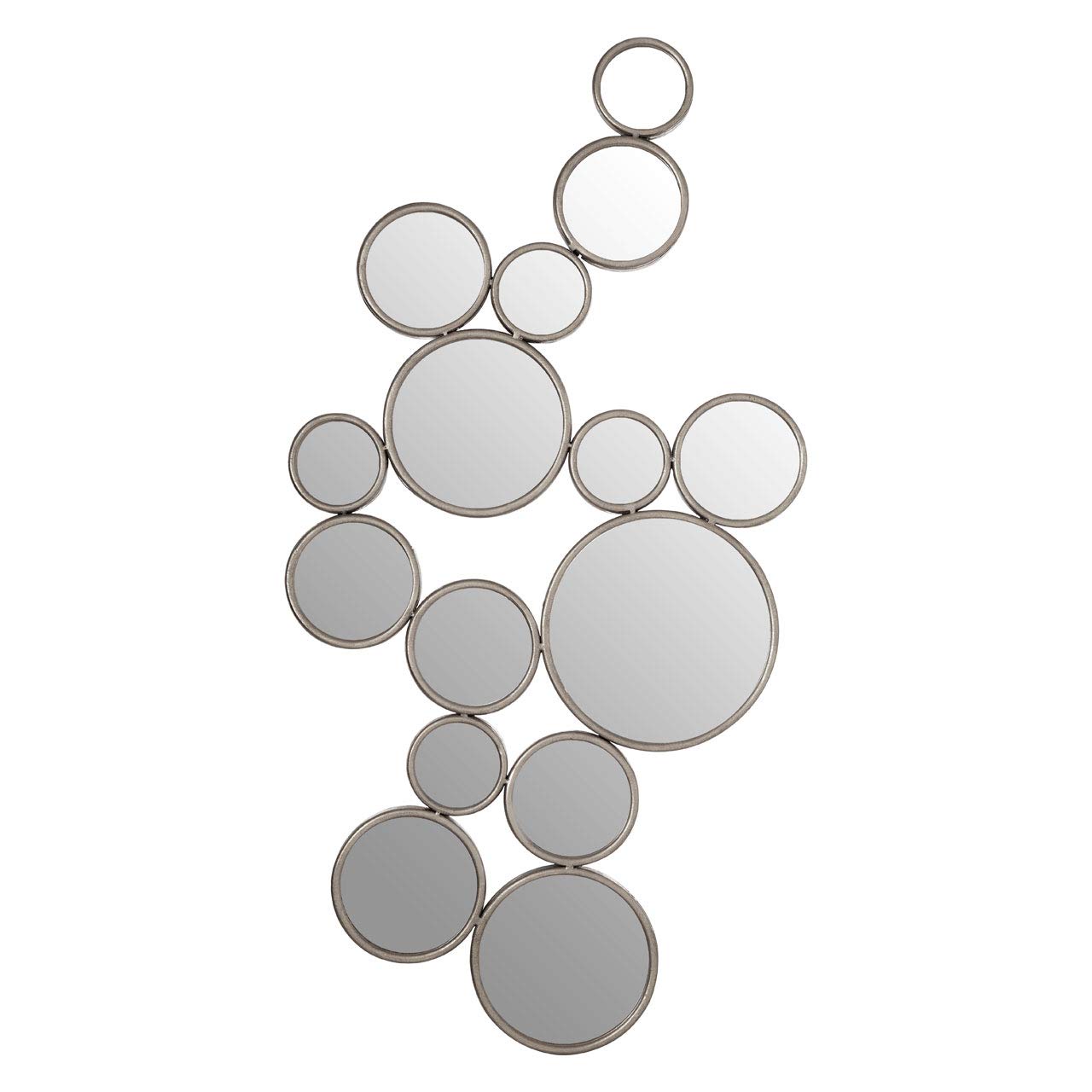 Premier Housewares Wall, MDF, Metal, Mirrored Glass