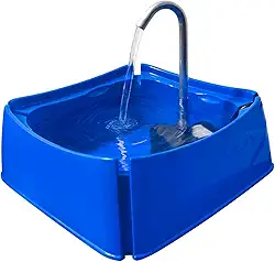 Bebedouro Fonte de Agua p/Gato Caes Little 1 Litro Mecpet (Azul, 1 Litro)