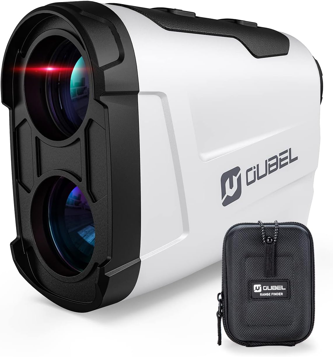 OUBEL Golf Rangefinder/Hunting Rangefinder,1200 Yards Laser Rangefinder with Slope Calculation Feature, Flag Pole Locking, Vibration, Continuous Measurement Function,The Best Gift for Men