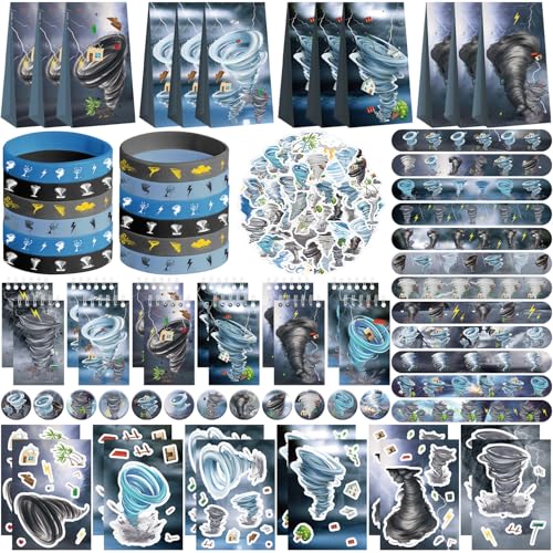 Obussgar Tornado Party Favour Supplies for Tornado Theme birthday party