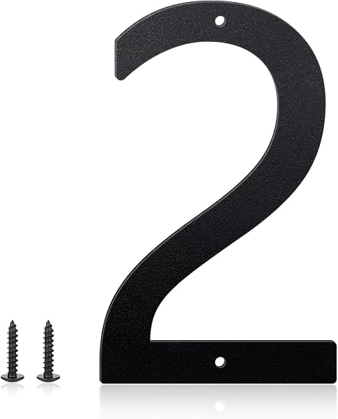 Aluminum House Numbers for Outside