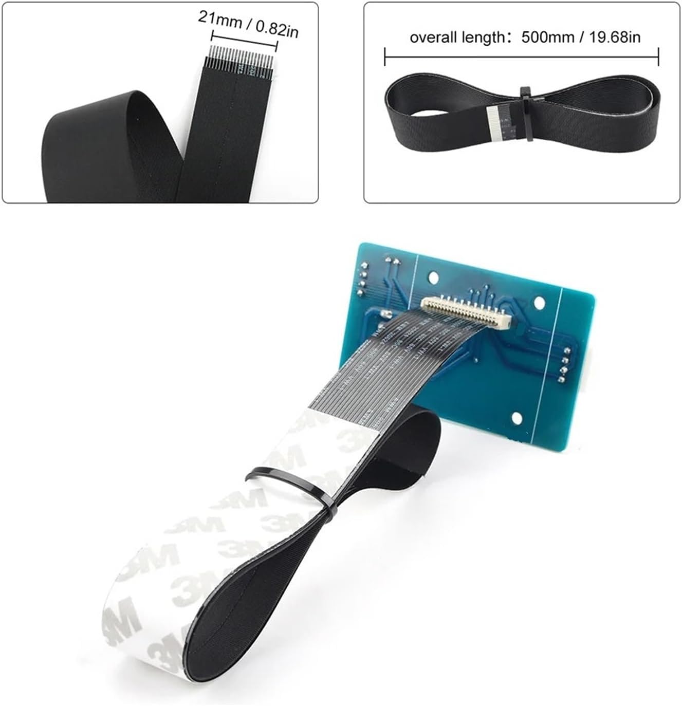 3Dプリンターアクセサリパーツ ホットエンドPCBアダプターボードと20ピンケーブルキット X1 3Dプリンター対応