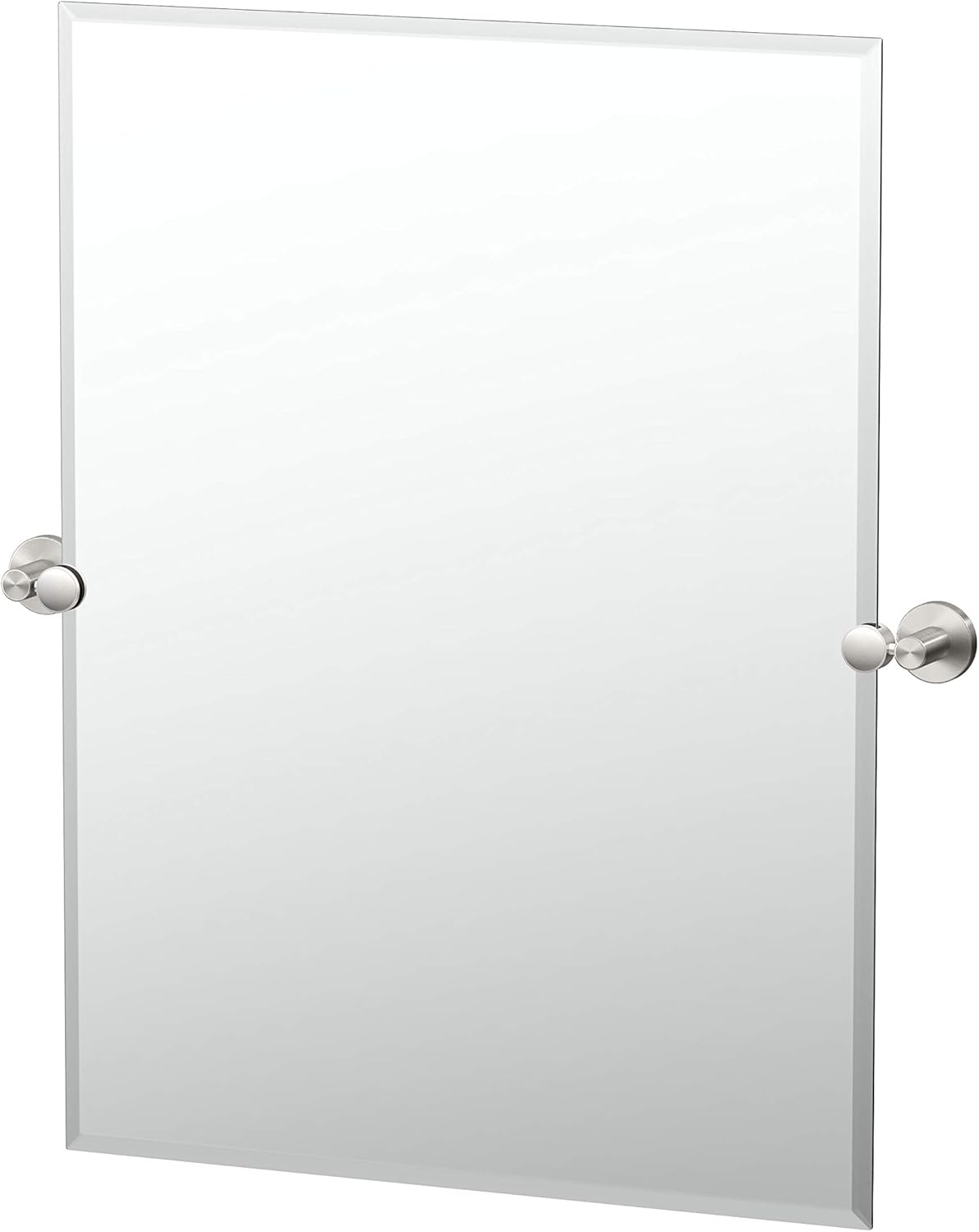 Gatco 4719MXS Bleu Rectangle Wall Mirror, 31.5 H, Matte Black