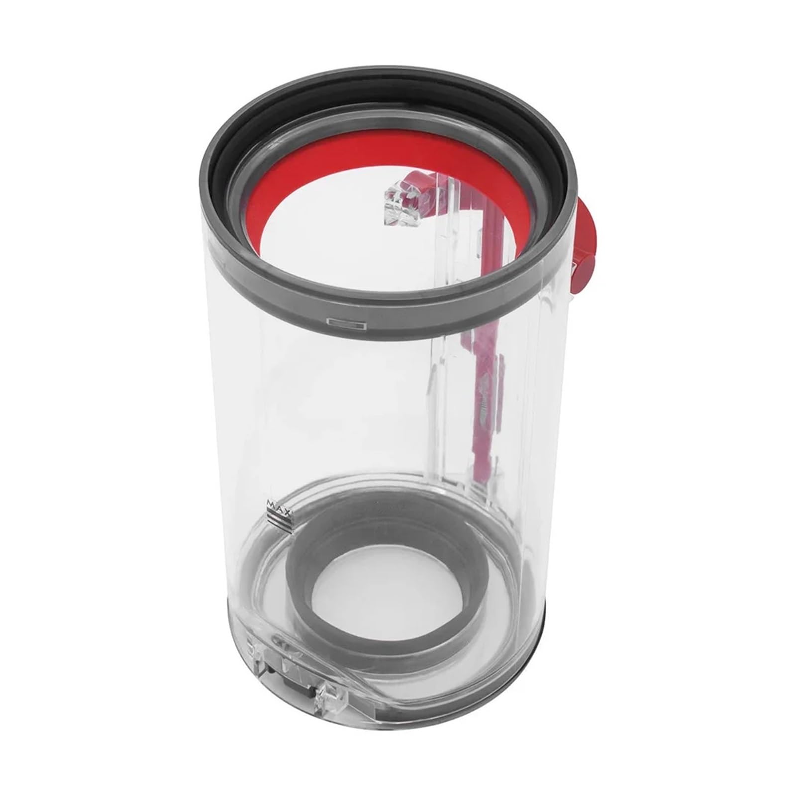 Contenitore for aspirapolvere, compatibile con Dyson, V10 SV12, contenitore for aspirapolvere senza fili di grandi dimensioni, contenitore for polvere trasparente, ricambio 969509-01