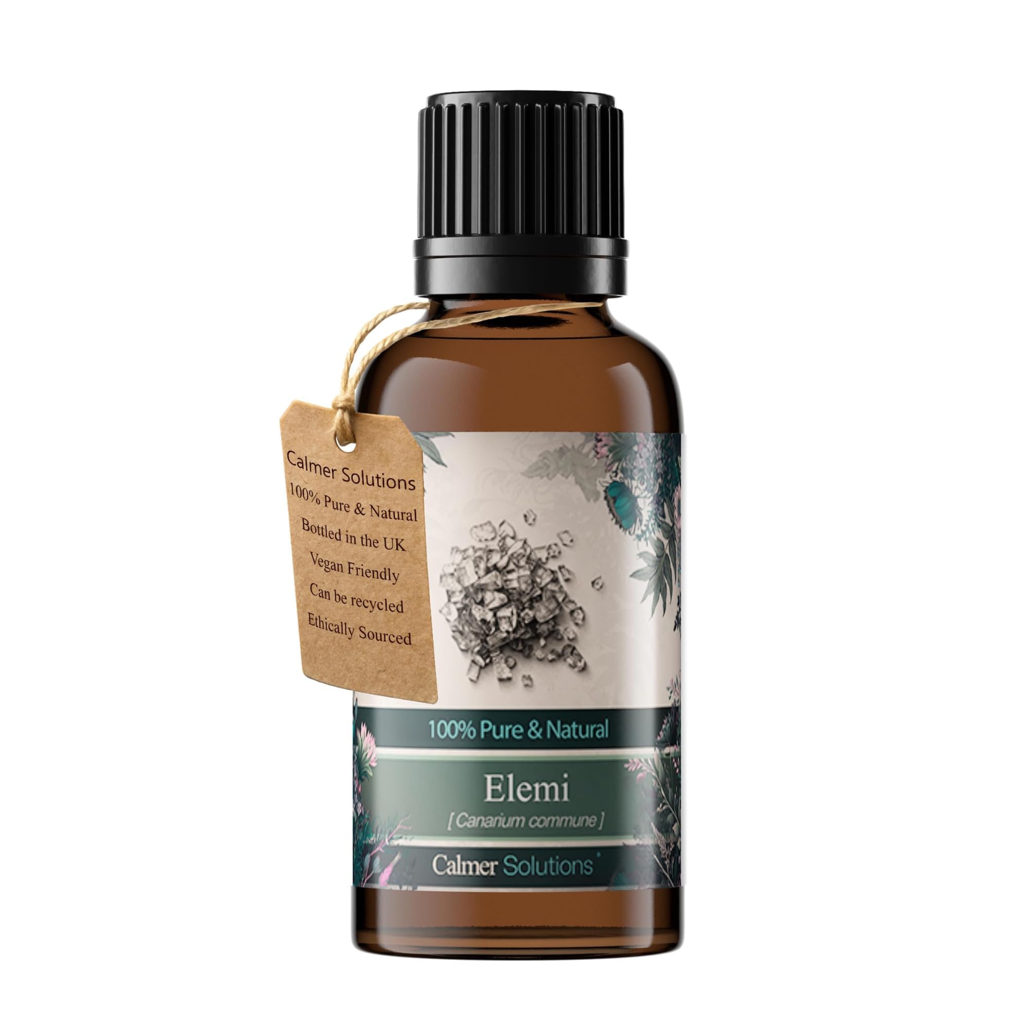 Calmer Solutions Elemi 100% Pure Essential Aromatherapy Oil 30ml