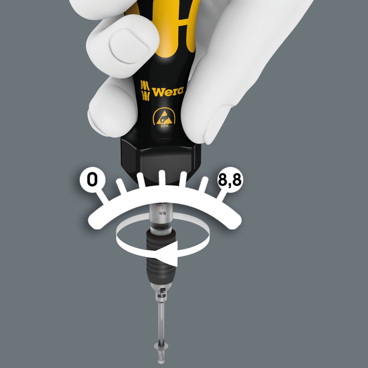 Wera, 7435 ESD 10,0-34,0 Ncm
